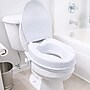 HealthSmart Universal Raised Toilet Seat, 4"H, 300 Lb. Capacity (522-1510-1900)~#|#~sp314487614_sc7