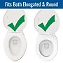 HealthSmart Universal Raised Toilet Seat, 4"H, 300 Lb. Capacity (522-1510-1900)~#|#~sp314487617_sc7