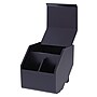 Bostitch Konnect™ Plastic Short Storage Bin, Removable Lid & Dividers, 3.4" W, Black (KT-CUP-BLK)~#|#~sp31459141_sc7