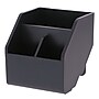 Bostitch Konnect™ Plastic Short Storage Bin, Removable Lid & Dividers, 3.4" W, Black (KT-CUP-BLK)~#|#~sp31459142_sc7