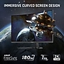 ViewSonic 32" Curved QHD 180Hz FreeSync Gaming Monitor, Black (VX3228C-2K)~#|#~sp314718394_sc7