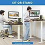 Mount-It! Dual Motor 55"W Electric Rectangular Adjustable Standing Desk, Adrift/White (MI-18096)~#|#~sp314779766_sc7