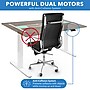 Mount-It! Dual Motor 55"W Electric Rectangular Adjustable Standing Desk, Adrift/White (MI-18096)~#|#~sp314779770_sc7
