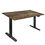 Mount-It! Dual Motor 55"W Electric Rectangular Adjustable Standing Desk, Oak/Black (MI-18102)~#|#~sp314780463_sc7