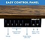 Mount-It! Dual Motor 55"W Electric Rectangular Adjustable Standing Desk, Oak/Black (MI-18102)~#|#~sp314780467_sc7