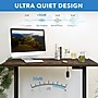 Mount-It! Dual Motor 55"W Electric Rectangular Adjustable Standing Desk, Oak/Black (MI-18102)~#|#~sp314780469_sc7