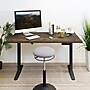 Mount-It! Dual Motor 55"W Electric Rectangular Adjustable Standing Desk, Oak/Black (MI-18102)~#|#~sp314780471_sc7