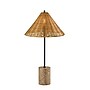 Adesso Rayne 27"H Incandescent Table Lamp, Brown Marble Base/Rattan Shade (3293-01)~#|#~sp314844369_sc7