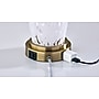 Simplee Adesso Grady 23.8"H Incandescent Table Lamp, White/Antique Brass, 2/Pack (SL0375-02)~#|#~sp314845136_sc7