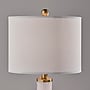 Simplee Adesso Grady 23.8"H Incandescent Table Lamp, White/Antique Brass, 2/Pack (SL0375-02)~#|#~sp314845143_sc7