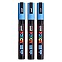 POSCA Water Based Paint Markers, Medium Bullet Tip, Sky Blue, 3/Bundle (UBCPC5MSKYBLUE-3)~#|#~sp315161073_sc7