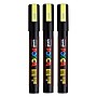 POSCA Water Based Paint Markers, Medium Bullet Tip, Fluorescent Yellow, 3/Bundle (UBCPC5MFYELLOW-3)~#|#~sp315161149_sc7