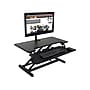 VICTOR High Rise 32.5"W Adjustable Standing Desk Converter, Black (DCX610)~#|#~sp315254188_sc7