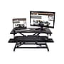 VICTOR High Rise 32.5"W Adjustable Standing Desk Converter, Black (DCX610)~#|#~sp315254190_sc7