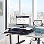 VICTOR High Rise 32.5"W Adjustable Standing Desk Converter, Black (DCX610)~#|#~sp315254191_sc7