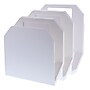 Bostitch Konnect™ Plastic 3-Slot File Organizer, Stackable, 7.3", White (KT-3FOLDER-WHT)~#|#~sp31533646_sc7