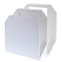 Bostitch Konnect™ Plastic 3-Slot File Organizer, Stackable, 7.3", White (KT-3FOLDER-WHT)~#|#~sp31533647_sc7