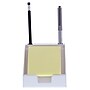 Bostitch Konnect™ Plastic Sticky Note & Card Holder, Includes Sticky Notes, 3.9", White (KT-CARD-WHITE)~#|#~sp31533661_sc7