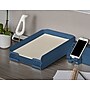 Bostitch Konnect Front Loading Stackable Letter Tray, Letter Size, Navy Blue (KT-TRAY-BLUE)~#|#~sp31533670_sc7