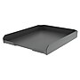 Bostitch Konnect Front Loading Stackable Letter Tray, Letter Size, Charcoal Gray (KT-TRAY-GRAY)~#|#~sp31533671_sc7