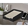 Bostitch Konnect Front Loading Stackable Letter Tray, Letter Size, Black (KT-TRAY-BLK)~#|#~sp31535013_sc7