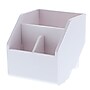 Bostitch Konnect™ Plastic Short Storage Bin, Removable Lid & Dividers, 3.4", White (KT-CUP-WHITE)~#|#~sp31535030_sc7