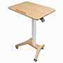 VICTOR 27.6"W Adjustable Solid Wood Mobile Standing Desk (DC570)~#|#~sp315375509_sc7