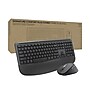 Logitech Signature Comfort Plus Combo MK880 for Business Wireless Keyboard and Mouse Combo, Graphite (920-013971)~#|#~sp315549893_sc7