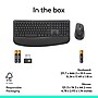 Logitech Signature Comfort Plus Combo MK880 for Business Wireless Keyboard and Mouse Combo, Graphite (920-013971)~#|#~sp315549901_sc7