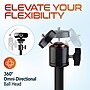 Delton T301 360° Webcam Stand, Camera Stand for Video Calls/Streaming/Recording, Black (DCT301)~#|#~sp315550237_sc7