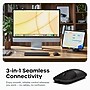 Satechi Slim EX Wireless Ambidextrous USB-C Mouse, Space Black (ST-MEXC)~#|#~sp315896940_sc7