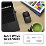 Satechi Slim EX Wireless Ambidextrous USB-C Mouse, Space Black (ST-MEXC)~#|#~sp315896943_sc7