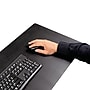 Fellowes Faux Leather Dual Sided Desk Pad, 31.5" x 15.75", Black/Gray (100141770)~#|#~sp316311088_sc7