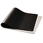 Fellowes Faux Leather Dual Sided Desk Pad, 31.5" x 15.75", Black/Gray (100141770)~#|#~sp316311097_sc7