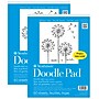 Strathmore 100 Series 9" x 12" Doodle Sketch Pad, 60 Sheets/Pad, Pack of 2 (STP270091-2)~#|#~sp316319574_sc7