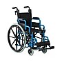 Medline Guardian Kidz Pediatric Manual Wheelchair, 14" Seat Width, Swing-Away Footrests, Blue (KPD4N22S1) ~#|#~sp316741325_sc7