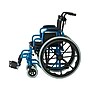 Medline Guardian Kidz Pediatric Manual Wheelchair, 14" Seat Width, Swing-Away Footrests, Blue (KPD4N22S1) ~#|#~sp316741383_sc7