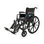 Medline Guardian K3 Lightweight Manual Wheelchair, 16" Seat Width, Removable Desk-Length Arms, Elevating Leg Rests (K3166N34E)~#|#~sp316752084_sc7