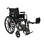 Medline Guardian K3 Lightweight Manual Wheelchair, 16" Seat Width, Removable Desk-Length Arms, Elevating Leg Rests (K3166N34E)~#|#~sp316752085_sc7