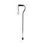 Medline Adjustable Single Point Offset Handle Standard Cane, Chrome (MDS86440CHRH)~#|#~sp316754900_sc7