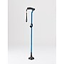 Medline TriGlide Adjustable Small Quad Offset Handle Folding Cane, Blue (TGLCANEB)~#|#~sp316758194_sc7