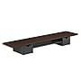 Mount-It! Extra Wide Monitor Riser with Drawers and Shelf, Holds up to 66 lbs., Dark Brown, (MI-7367)~#|#~sp316928494_sc7