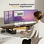 Mount-It! Extra Wide Monitor Riser with Drawers and Shelf, Holds up to 66 lbs., Dark Brown, (MI-7367)~#|#~sp316928498_sc7