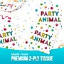 Say Hooray! Birthday Animal Jamboree Tableware Kit, Serves 8 Guests (DTC0068E2A)~#|#~sp317289439_sc7