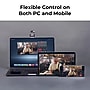 OBSBOT Tiny 3 AI-Powered Spatial Audio 4K PTZ Webcam, Black (OWB-2409-CE)~#|#~sp317346945_sc7