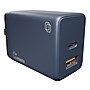cellhelmet Dual-Port GaN USB-C/A Wall Charger, 45W, Gunmetal Gray (PB-220)~#|#~sp317425572_sc7