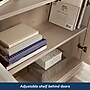 Sauder Select 70"H 5-Shelf Bookcase, Pacific Maple (437335)~#|#~sp317727735_sc7
