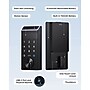 eufy FamiLock E35 Wi‑Fi Matter Single-Cylinder Deadbolt Smart Lock, Black (T85P1J11)~#|#~sp317807780_sc7