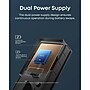 eufy FamiLock E35 Wi‑Fi Matter Single-Cylinder Deadbolt Smart Lock, Black (T85P1J11)~#|#~sp317807784_sc7
