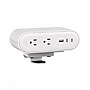 Reya 2-Outlet 3-USB Port Surge Protector, 6', White (PWRG-ACC-TD-STRP-WH)~#|#~sp317807821_sc7